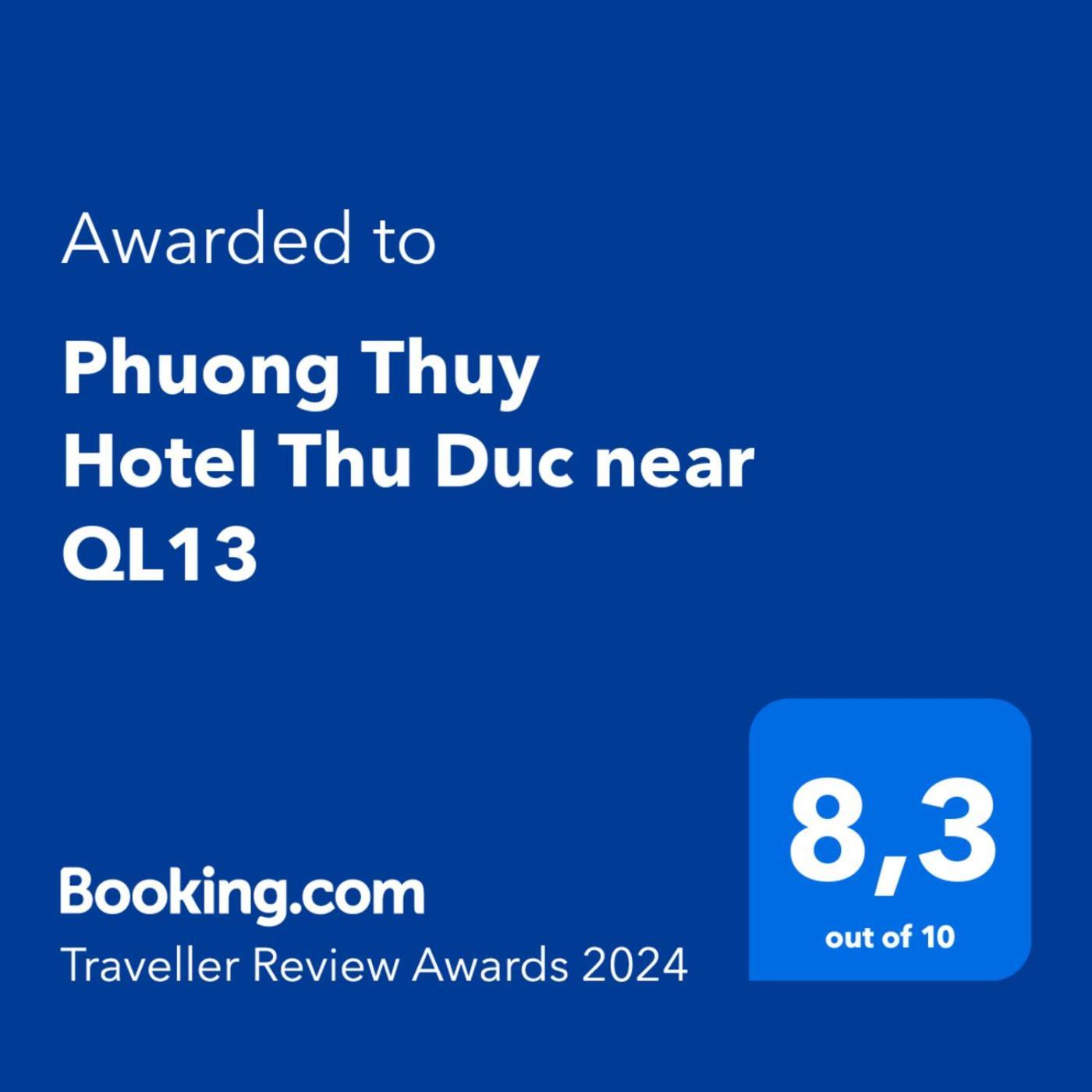 Phuong Thuy Hotel Thu Duc Near Ql13 Ciudad Ho Chi Minh  Exterior foto